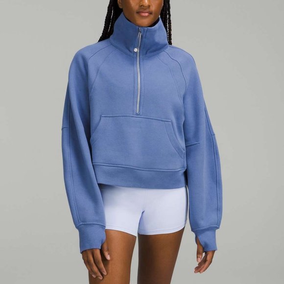 lululemon athletica Tops - NWT Lululemon Scuba Oversized Funnel Neck, Sz Xs/S, Waterdrdop